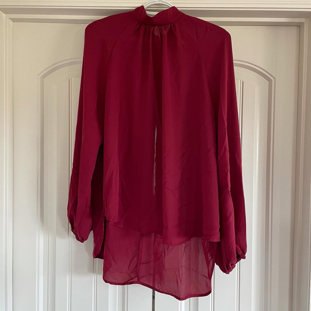 High Low Tunic Blouse